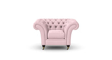 Load image into Gallery viewer, Milano Chesterfield Club Pink Boutique Velvet handmade