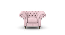Load image into Gallery viewer, Milano Chesterfield Club Pink Boutique Velvet handmade