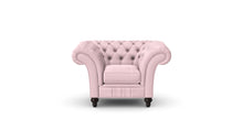 Load image into Gallery viewer, Milano Chesterfield Club Pink Boutique Velvet handmade