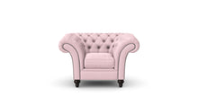 Load image into Gallery viewer, Milano Chesterfield Club Pink Boutique Velvet handmade
