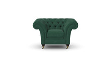 Load image into Gallery viewer, Milano Chesterfield Club Mallard Boutique Velvet handmade