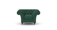 Load image into Gallery viewer, Milano Chesterfield Club Mallard Boutique Velvet handmade