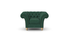 Load image into Gallery viewer, Milano Chesterfield Club Mallard Boutique Velvet handmade