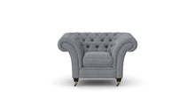 Load image into Gallery viewer, Milano Chesterfield Club Platinum Boutique Velvet handmade