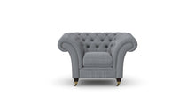 Load image into Gallery viewer, Milano Chesterfield Club Platinum Boutique Velvet handmade