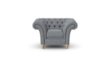 Load image into Gallery viewer, Milano Chesterfield Club Platinum Boutique Velvet handmade