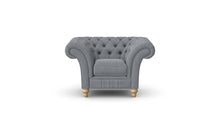 Load image into Gallery viewer, Milano Chesterfield Club Platinum Boutique Velvet handmade