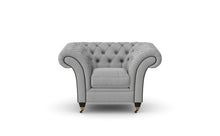 Load image into Gallery viewer, Milano Chesterfield Club Steel Boutique Velvet handmade