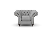 Load image into Gallery viewer, Milano Chesterfield Club Steel Boutique Velvet handmade