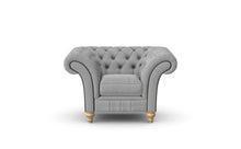 Load image into Gallery viewer, Milano Chesterfield Club Steel Boutique Velvet handmade