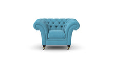 Load image into Gallery viewer, Milano Chesterfield Club Sky Boutique Velvet handmade