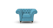 Load image into Gallery viewer, Milano Chesterfield Club Sky Boutique Velvet handmade