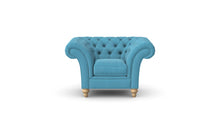 Load image into Gallery viewer, Milano Chesterfield Club Sky Boutique Velvet handmade