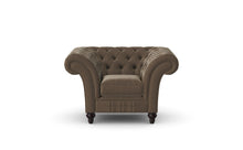 Load image into Gallery viewer, Milano Chesterfield Club Walnut Heritage Leather handmade