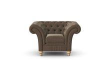 Load image into Gallery viewer, Milano Chesterfield Club Walnut Heritage Leather handmade
