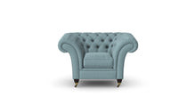 Load image into Gallery viewer, Milano Chesterfield Club Duck Egg Dakota handmade