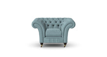 Load image into Gallery viewer, Milano Chesterfield Club Duck Egg Dakota handmade