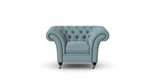 Load image into Gallery viewer, Milano Chesterfield Club Duck Egg Dakota handmade