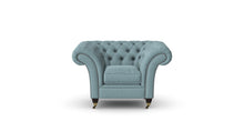 Load image into Gallery viewer, Milano Chesterfield Club Duck Egg Dakota handmade