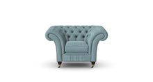 Load image into Gallery viewer, Milano Chesterfield Club Duck Egg Dakota handmade
