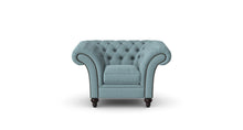 Load image into Gallery viewer, Milano Chesterfield Club Duck Egg Dakota handmade