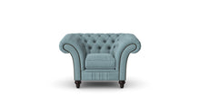 Load image into Gallery viewer, Milano Chesterfield Club Duck Egg Dakota handmade