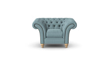 Load image into Gallery viewer, Milano Chesterfield Club Duck Egg Dakota handmade