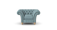 Load image into Gallery viewer, Milano Chesterfield Club Duck Egg Dakota handmade