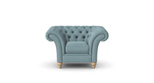 Load image into Gallery viewer, Milano Chesterfield Club Duck Egg Dakota handmade