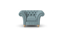 Load image into Gallery viewer, Milano Chesterfield Club Duck Egg Dakota handmade