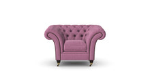 Load image into Gallery viewer, Milano Chesterfield Club Heather Dakota handmade