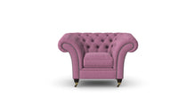 Load image into Gallery viewer, Milano Chesterfield Club Heather Dakota handmade