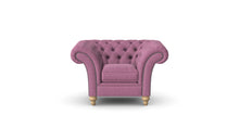 Load image into Gallery viewer, Milano Chesterfield Club Heather Dakota handmade