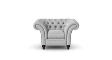 Load image into Gallery viewer, Milano Chesterfield Club Silver Dakota handmade