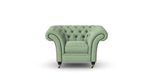 Load image into Gallery viewer, Milano Chesterfield Club Aqua Dakota handmade