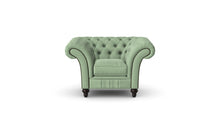 Load image into Gallery viewer, Milano Chesterfield Club Aqua Dakota handmade