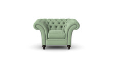 Load image into Gallery viewer, Milano Chesterfield Club Aqua Dakota handmade