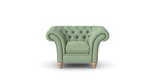 Load image into Gallery viewer, Milano Chesterfield Club Aqua Dakota handmade