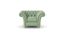 Load image into Gallery viewer, Milano Chesterfield Club Aqua Dakota handmade