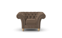 Load image into Gallery viewer, Milano Chesterfield Club Mink Amalfi Velvet handmade