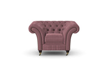 Load image into Gallery viewer, Milano Chesterfield Club Blush Amalfi Velvet handmade