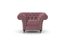 Load image into Gallery viewer, Milano Chesterfield Club Blush Amalfi Velvet handmade