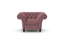 Load image into Gallery viewer, Milano Chesterfield Club Blush Amalfi Velvet handmade