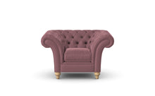Load image into Gallery viewer, Milano Chesterfield Club Blush Amalfi Velvet handmade