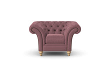 Load image into Gallery viewer, Milano Chesterfield Club Blush Amalfi Velvet handmade