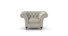 Load image into Gallery viewer, Milano Chesterfield Club Argent Zagros handmade