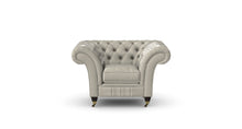 Load image into Gallery viewer, Milano Chesterfield Club Argent Zagros handmade