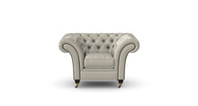 Load image into Gallery viewer, Milano Chesterfield Club Argent Zagros handmade