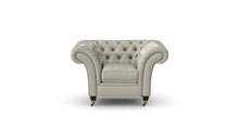 Load image into Gallery viewer, Milano Chesterfield Club Argent Zagros handmade