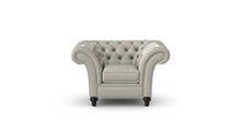 Load image into Gallery viewer, Milano Chesterfield Club Argent Zagros handmade